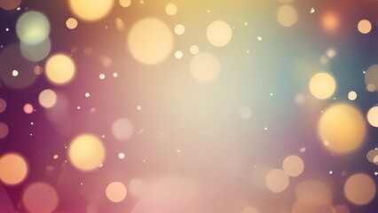 abstract background with bokeh