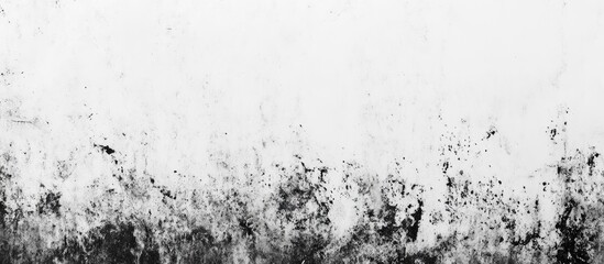 Aufkleber - Black and white grunge urban texture featuring copy space Abstract surface dust and a rough dirty wall background or wallpaper with an empty template for any design Concept of distress dirt and damag