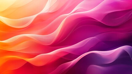 Canvas Print - Abstract Color Waves