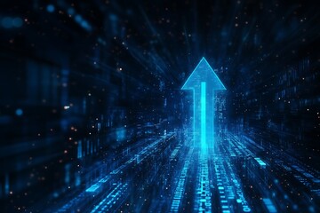 Digital Upward Arrow: A Journey into the Future of Technology