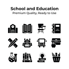 Wall Mural - This comprehensive collection covers every school necessity