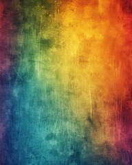 abstract grunge rainbow colored