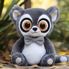 Sticker - lemur_plush_toy
