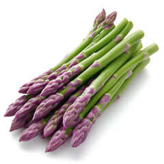 Canvas Print - Purple Asparagus Isolated