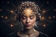 © Yauhen - Enhancing Focus with Neurofeedback EEG, Mindfulness, and Meditation to Boost Cognitive Function. Concept Neurofeedback EEG, Mindfulness, Meditation, Cognitive Function, Focus