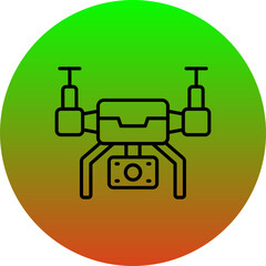 Wall Mural - Drone Icon