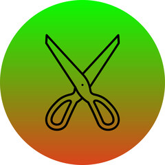 Sticker - Scissor Icon