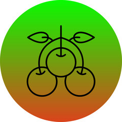 Sticker - Berries Icon