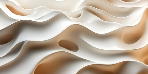 High quality hyper realistic abstract background with a colorful wave generative ai