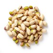 © ANILCHANDRO - Pistachio top view isolated on a white background