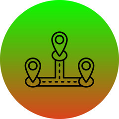 Sticker - Destinations Icon