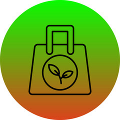 Poster - Eco Bag Icon