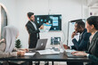 © chokniti - Effective Team Training, Group Discussion Teamwork in Office, Enhancing Professional Communication Skills, Businesspersons Collaborating on Strategy Planning, Building Stronger Dynamics Corporate