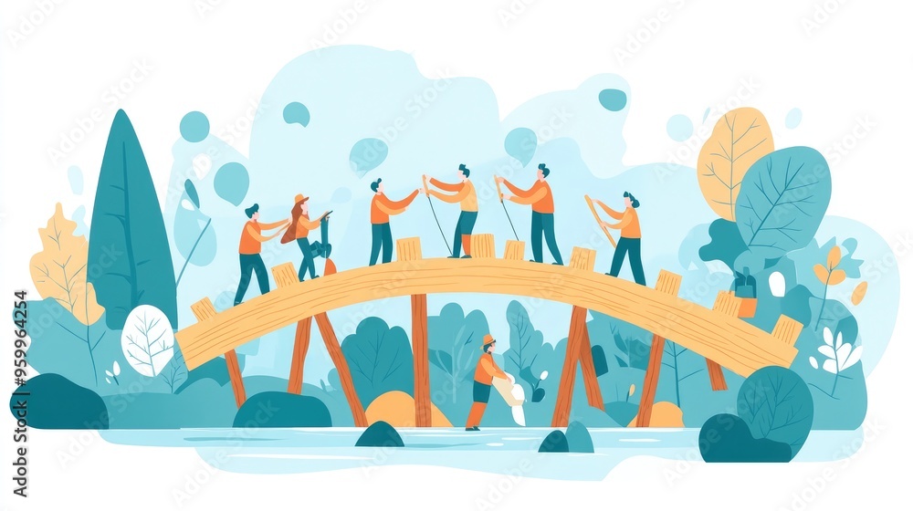 Building a Bridge Together: Teamwork, Cooperation, and Collaboration ...