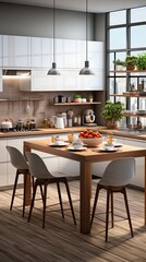 Sticker - modern kitchen interior