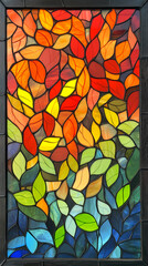 Wall Mural - stained glass window