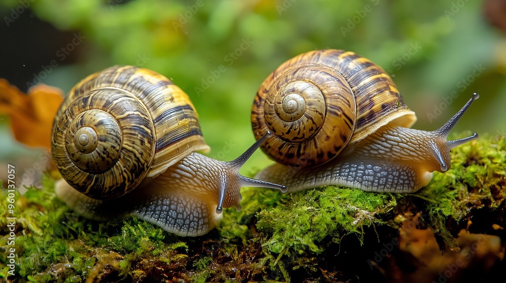 Snails are land animals that belong to the mollusk class. They prefer ...