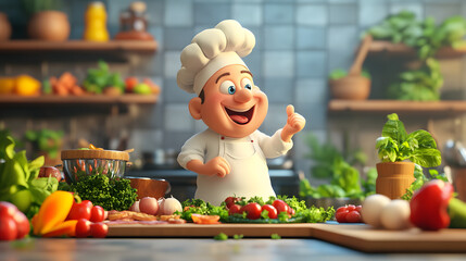 Cooking Delights 3D Cartoons Culinary Creations serves up a feast for the eyes with vibrant animations that bring the art cooking to life. These delightful 3D cartoons showcase the process of crafting