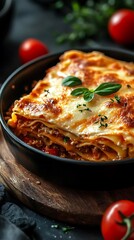 Wall Mural - Homemade Italian Lasagna Photo