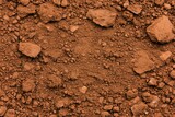 Close-Up of Red Soil with Small Stones