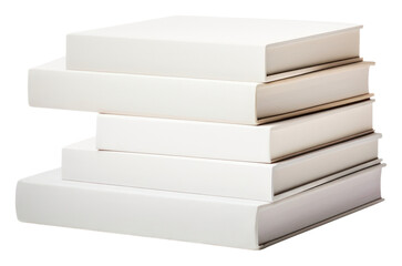 Sticker - PNG Blank cover books publication white white background.