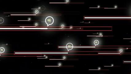 Wall Mural - Downloading bar and processing bar  series , flatting and flying loading bar on technology concept