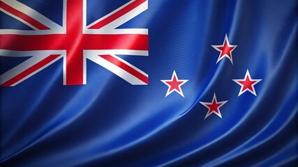 Flag New Zealand background screensaver wallpaper symbol state emblem coat of arms canvas banner flagpole flags national state country decoration patriotism symbols official ceremony parade 