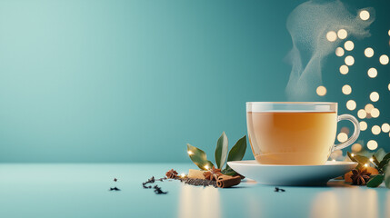 Wall Mural - Cup of tea