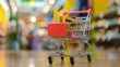 © ibooM - A small shopping cart. The cart is filled with various items