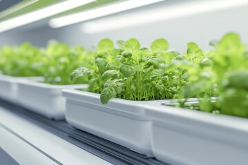 Sticker - Automated planting systems enhancing efficiency, revolutionizing how urban crops are seeded and cultivated