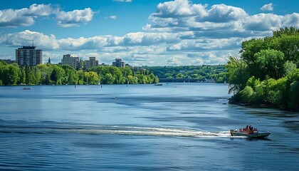 Exploring the Ottawa River: A Journey from Nepean Point Lookout