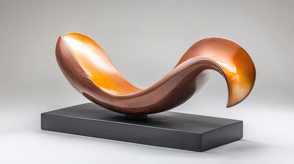 abstract, contemporary sculpture with unconventional materials and intriguing textures, high-quality