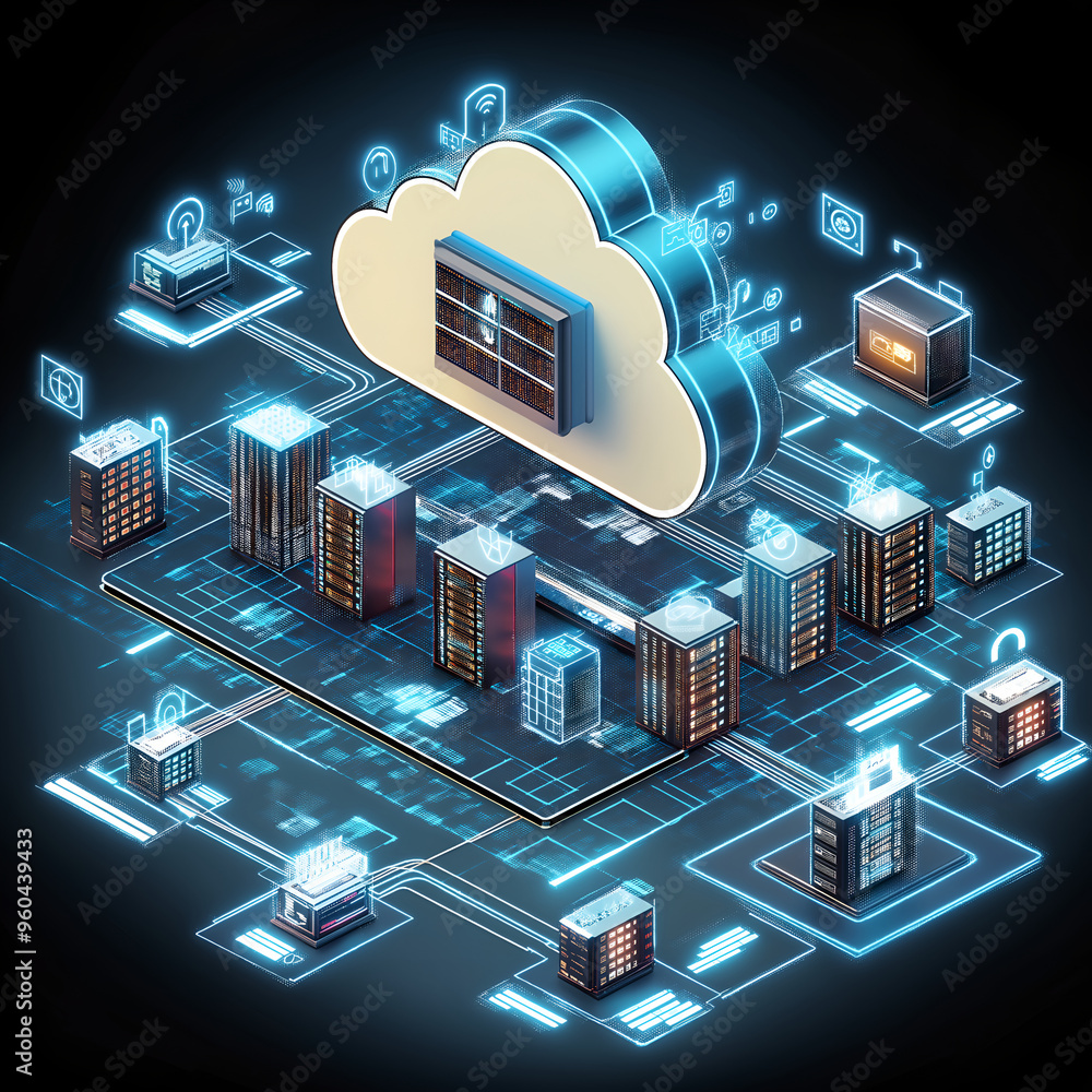 An image showing the various layers of security involved in cloud ...