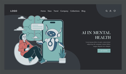 Wall Mural - medical technology. flat vector illustration