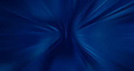 Poster - Dark blue gradient background. blue radial gradient effect wallpaper.