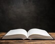 © Natalia - An open book with blank pages under soft light, symbolizing the start of a new story new beginnings, new chapter