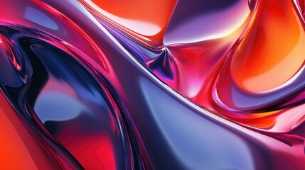 Canvas Print - Stunning abstract backdrop showcasing vibrant colors and dynamic shapes for artistic projects