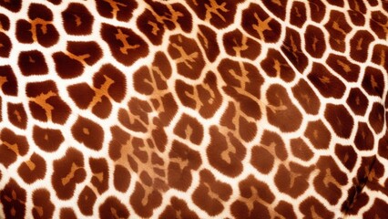 Wall Mural - giraffe skin pattern