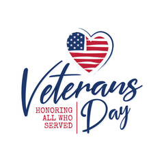 Wall Mural - Veterans Day vector concept background for web design