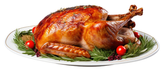 Sticker - PNG Dinner turkey plate meat.