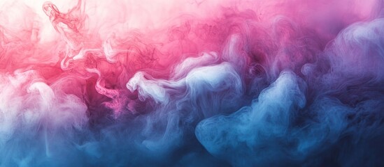 Canvas Print - Abstract Colorful Smoke