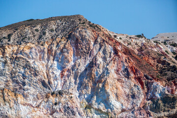 Milos island, Greece, beautiful water and cliffs