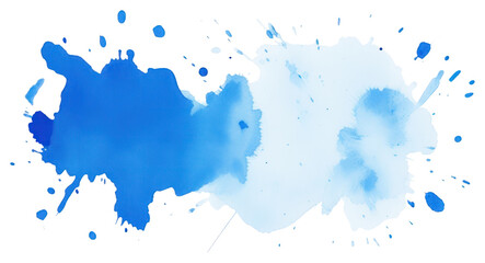 Sticker - PNG Paint splatter backgrounds stain blue.