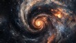 © Nathan - A mesmerizing spiral galaxy filled with vibrant colors and distant stars, showcasing the beauty of the universe.