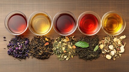 Wall Mural - herbal teas