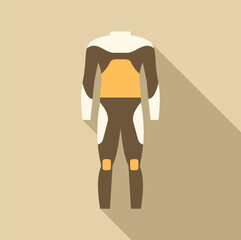 Poster - Protective motorcycle suit ensuring safety and performance during races