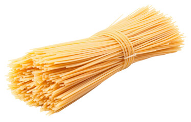 Canvas Print - PNG Dry pasta on the white background