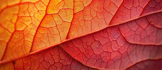 Wall Mural - Autumn Leaf Detail