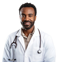 Sticker - PNG Doctor standing smiling adult.