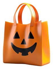 Wall Mural - PNG Bag halloween handbag jack-o'-lantern.